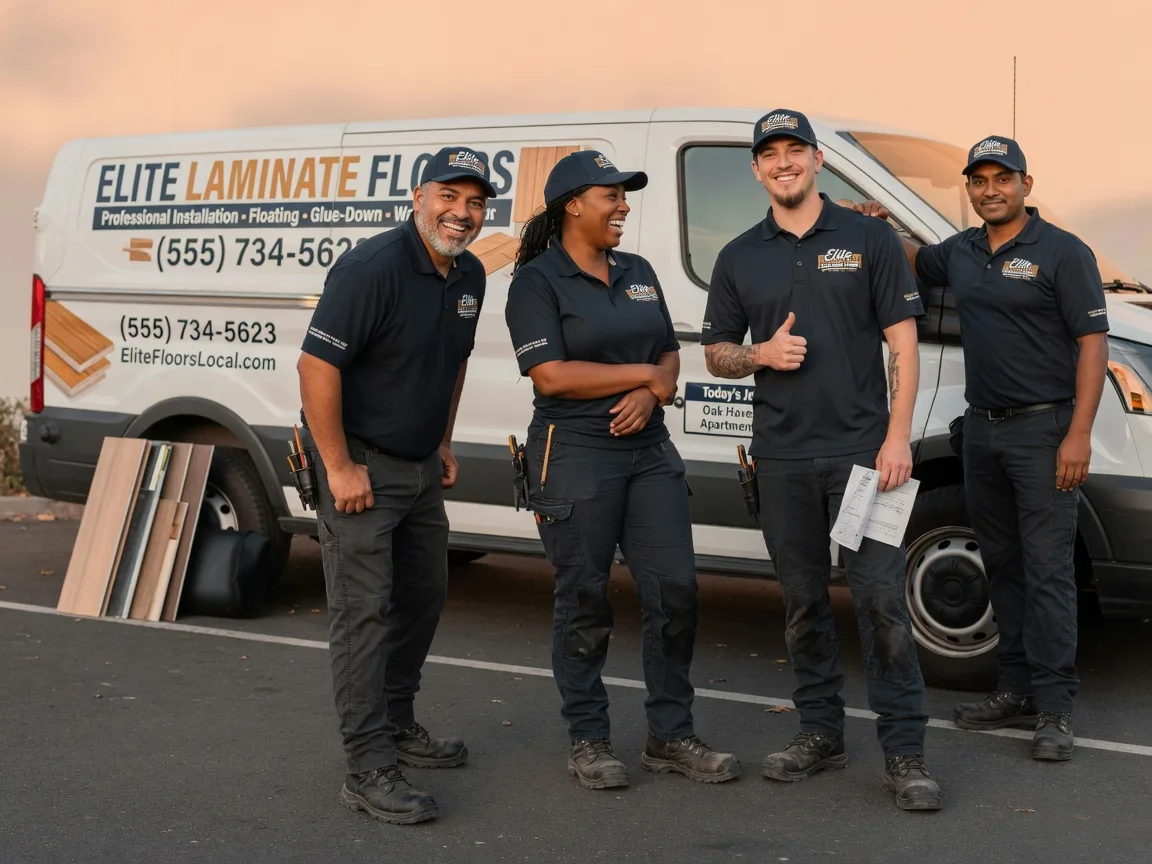 Laminate flooring installation company in Wann, OK